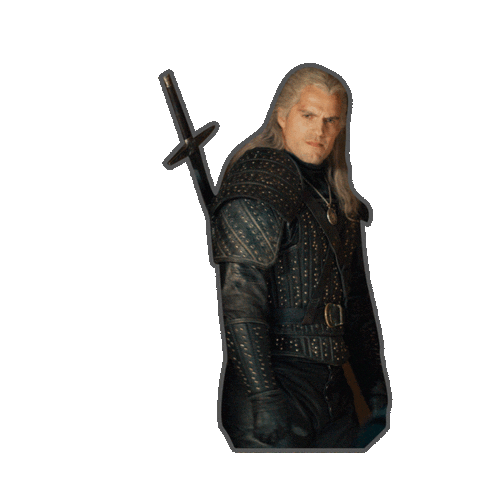 Henry Cavill Netflix Sticker by WitcherNetflix