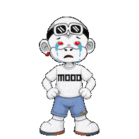 Vibing I Feel Sticker by Zhot Shop