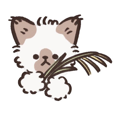 Happy Cat Sticker by koimoffee