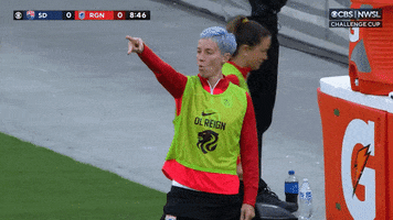 Womens Soccer Pointing GIF by National Women's Soccer League