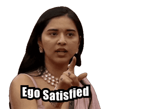 Bigg Boss Ego Sticker