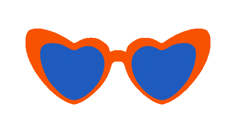 In Love Heart Sticker by Apollo Optik