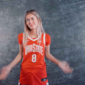 Basketball Idk GIF by Ohio State Athletics