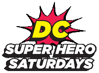 wbworldad superhero saturday warner bros wbw Sticker