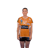 Orange Celebrating Sticker by Odense Håndbold