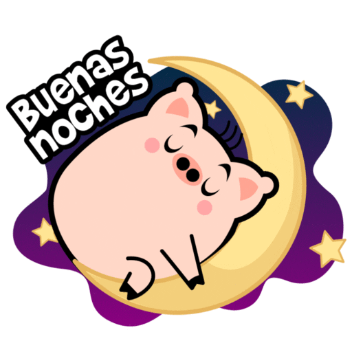 Night Sleep Sticker by Carnitas VIP