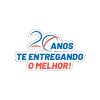 Falcao 20Anos Sticker by JR Falcão Distribuidora