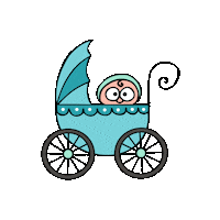 cseppkewebshop baba anyavagyok anyaság kisbaba Sticker