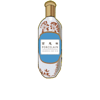PorcelainGin gin porcelain gin shanghai gin chinese gin Sticker