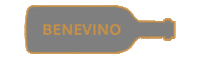 Benevino white red wine gold Sticker