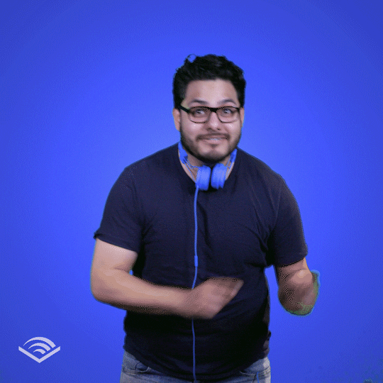Attention Dancing GIF by Audible