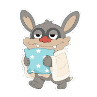 Tired Good Night Sticker