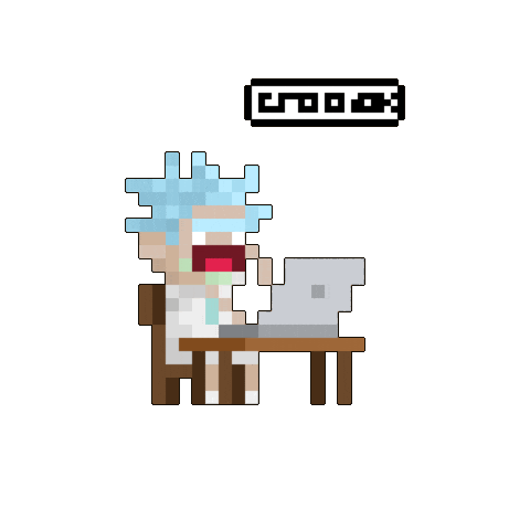 Rick And Morty Ai Sticker by BasedMinis