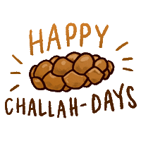 Hanukkah Carbs Sticker by megan lockhart