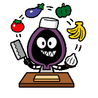 Chef Cooking Sticker by Naeleck