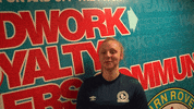 Football Laughing GIF by Blackburn Rovers