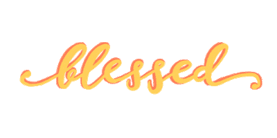 I Am Blessed Love Sticker
