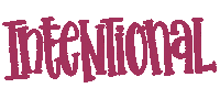 Purpose Intention Sticker
