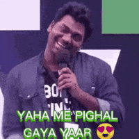 Hshta zakir khan yaha main phigal gaya GIF