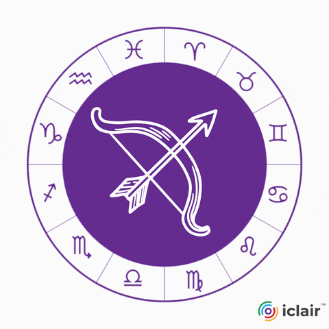 iclair arrow sign bow zodiac GIF