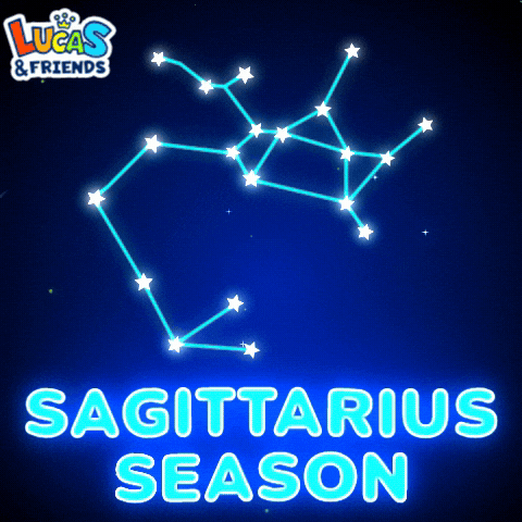 Zodiac Sign Stars GIF by Lucas and Friends by RV AppStudios