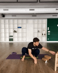 Yoga Pose GIF by YOGABODY