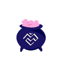 Surprise Brewing Sticker by Madly Gems