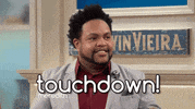 jawn murray touchdown GIF by The Meredith Vieira Show