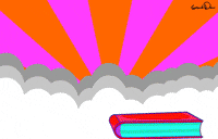 read pop art GIF by Grande Dame