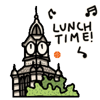 Hungry Time Sticker by Lau Pa Sat