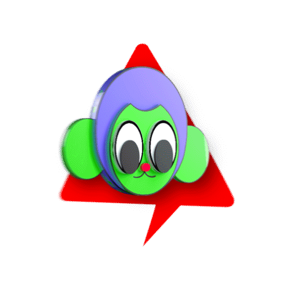 3D Monkey Sticker by BIMBA Y LOLA