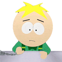 Butters Uhh Okay Sticker by South Park