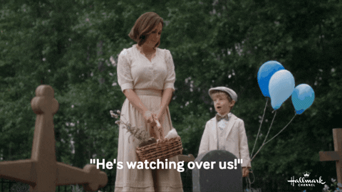 Heart Watching GIF by Hallmark Channel