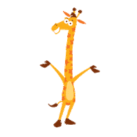 Giraffe Tru Sticker by Toys R Us Canada