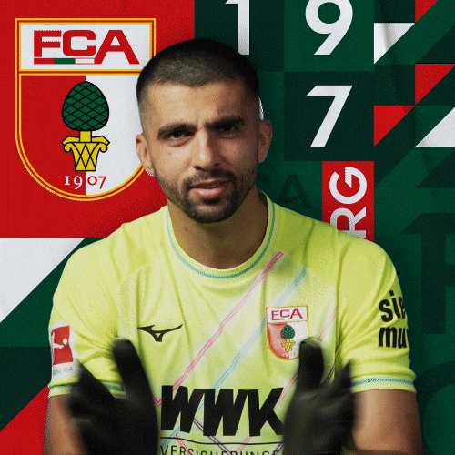 Football Cheer On GIF by FC Augsburg 1907