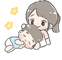 Couple 摸頭 Sticker by ChuChu X BoBo