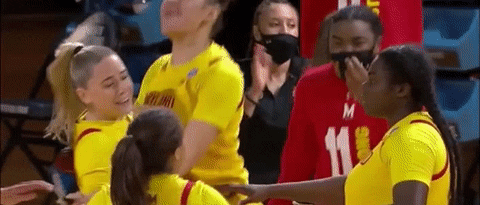 Happy Womens Basketball GIF by NCAA Championships