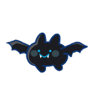 Halloween Bat Sticker by Yoyo The Ricecorpse
