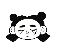 Crybaby Crying Sticker
