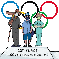 Team Usa Sticker by Creative Courage