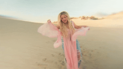 Country Music Beach GIF by MaRynn Taylor