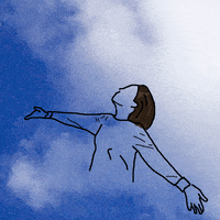 loricute happy god sky thank GIF