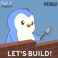 In Progress Work GIF by Pudgy Penguins