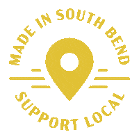 Small Business Saturday Southbend Sticker by Kath Keur