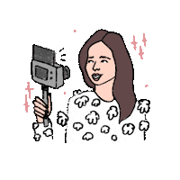 Vlog Camera Sticker by Alexandra Gater