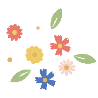 Summer Flower Sticker
