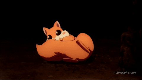 squirrel tail GIF by Funimation