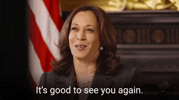 Kamala Harris Hello GIF by The Democrats