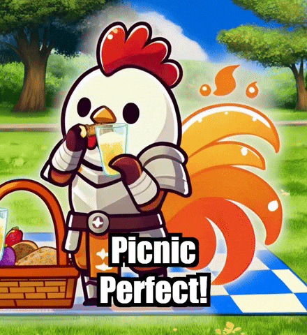 Park Picnic GIF by Zorooster