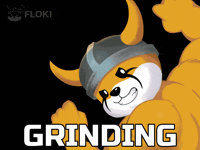 Flexing Getting Stronger GIF by FLOKI